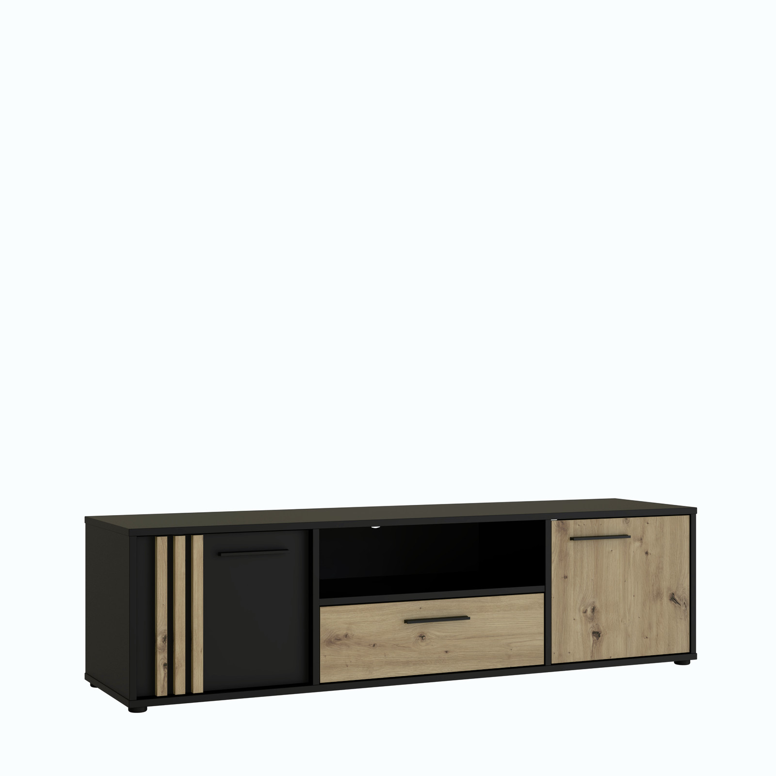 Szafka RTV w stylu industrialnym