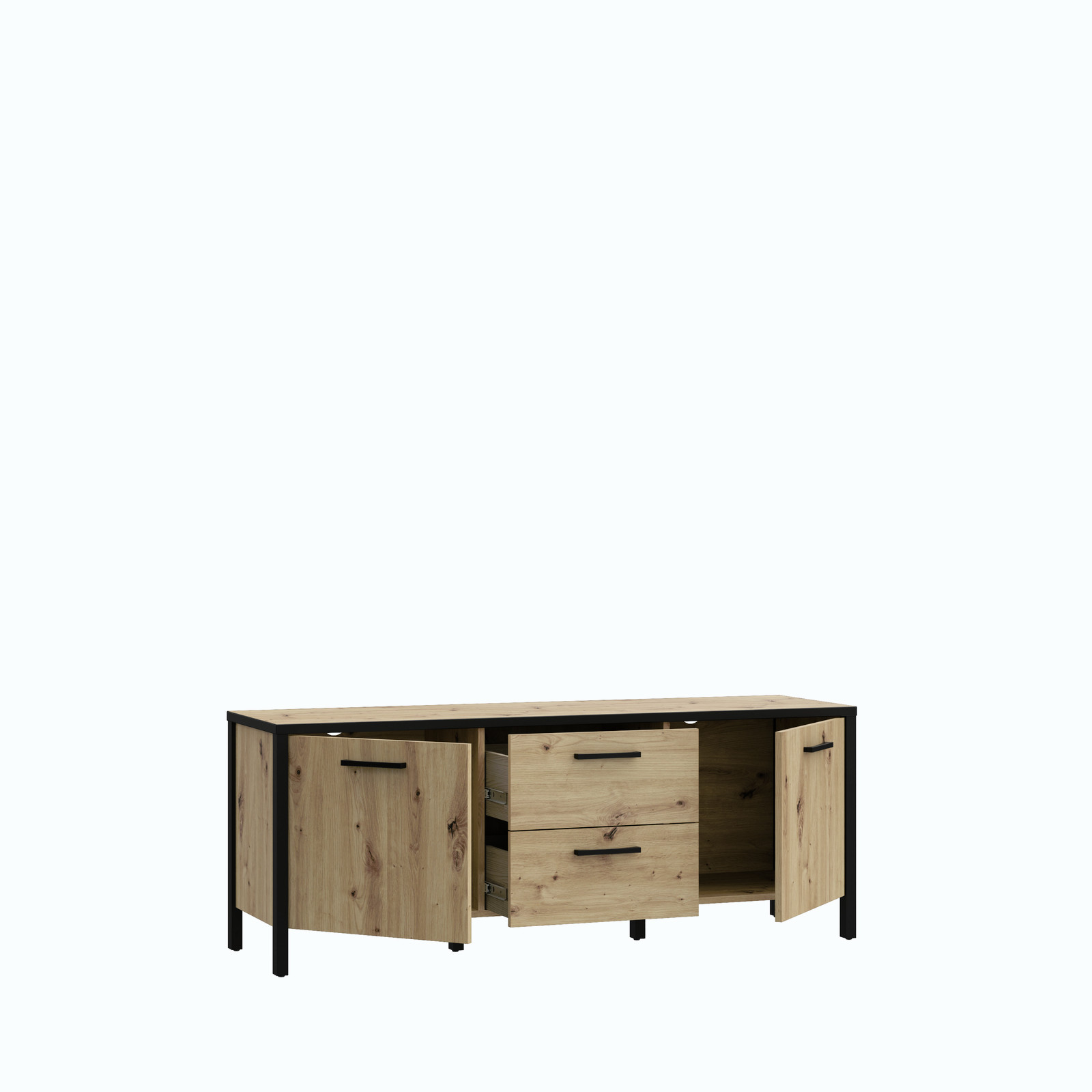 Komoda RTV w stylu loft