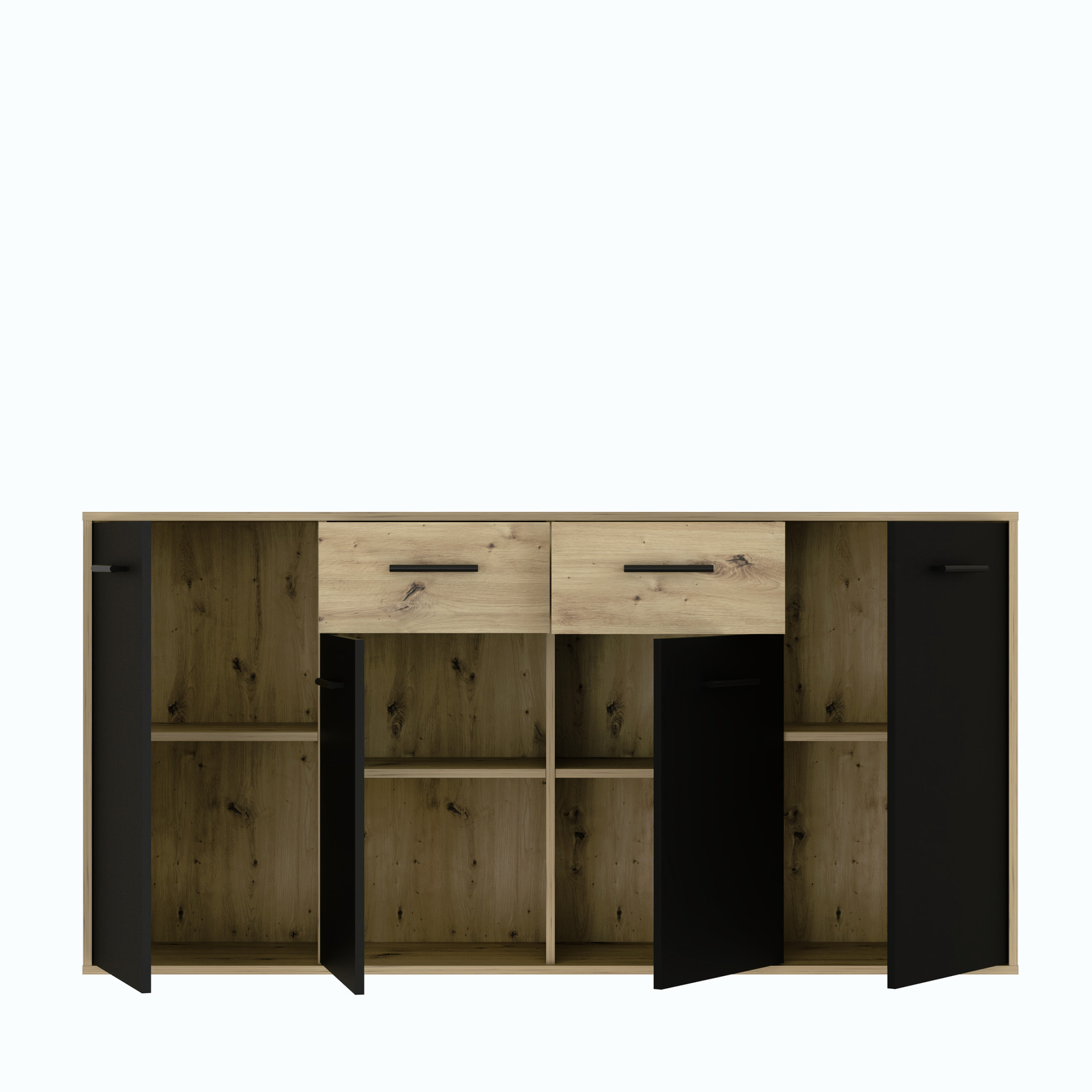 Szeroka komoda w stylu loft