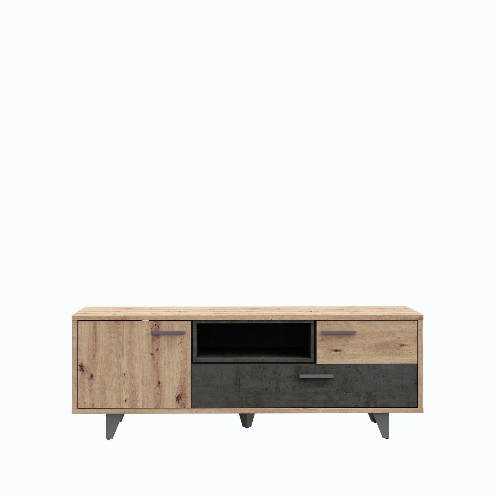 Komoda RTV w stylu industrialnym