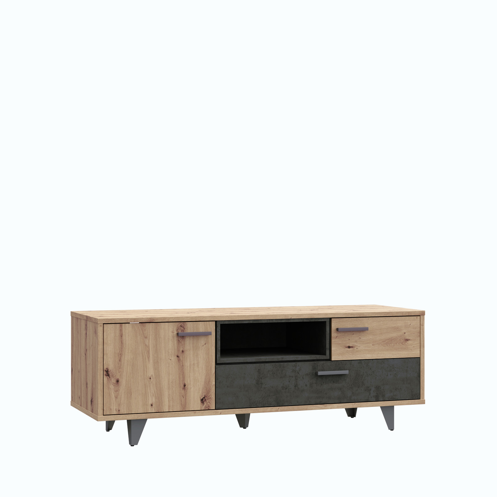 Komoda RTV w stylu industrialnym