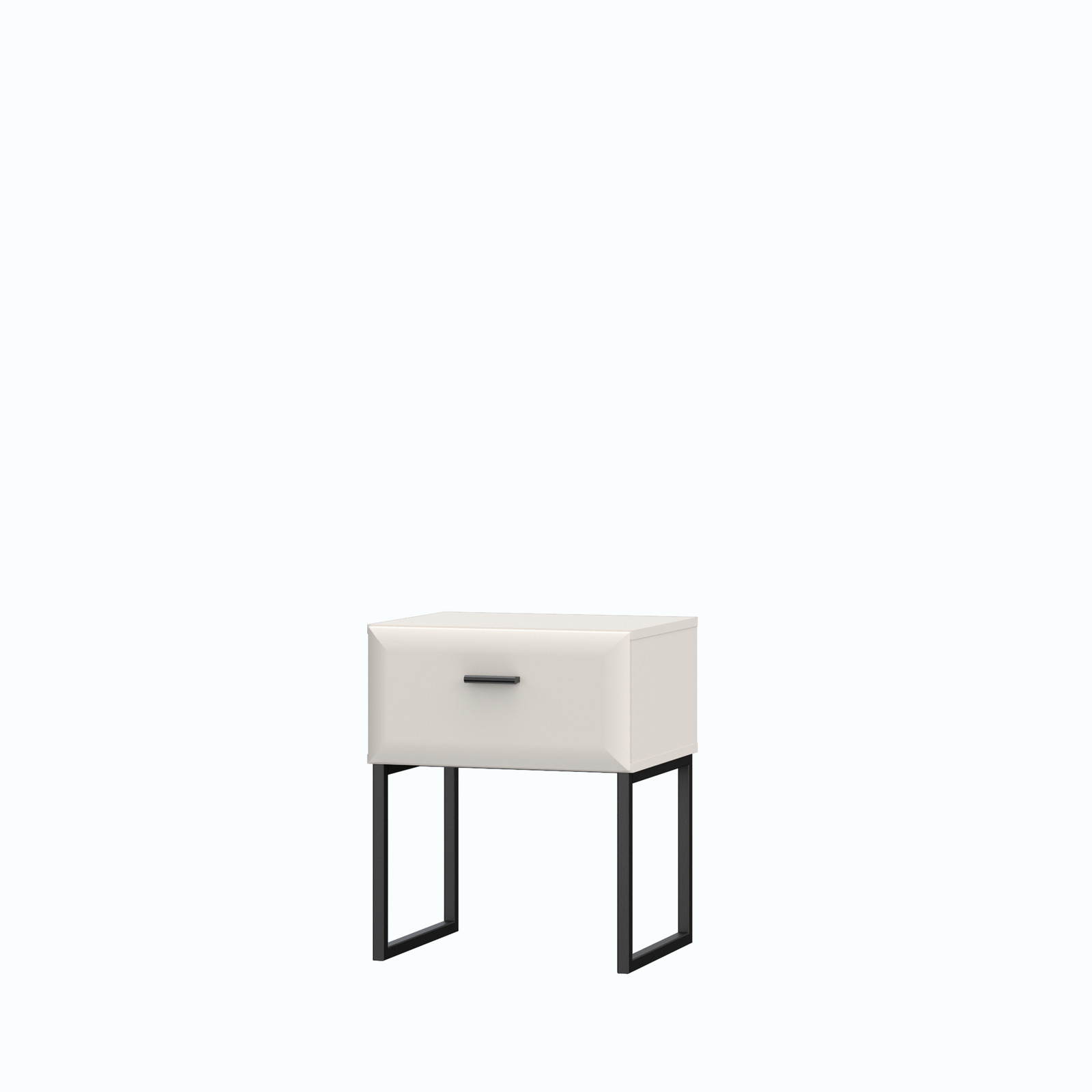 Minimalistyczna szafka nocna na nóżkach