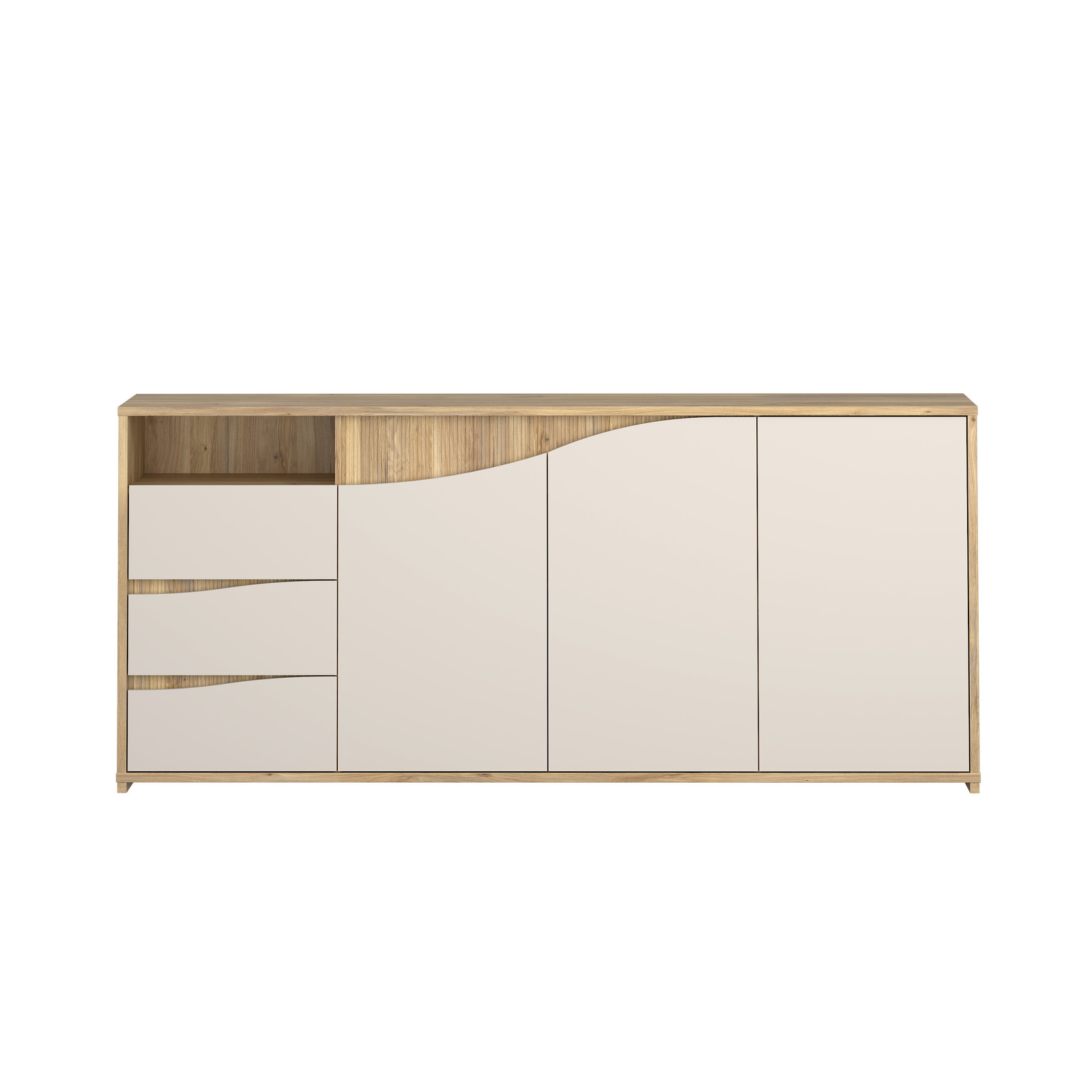 Szeroki mebel do przechowywania