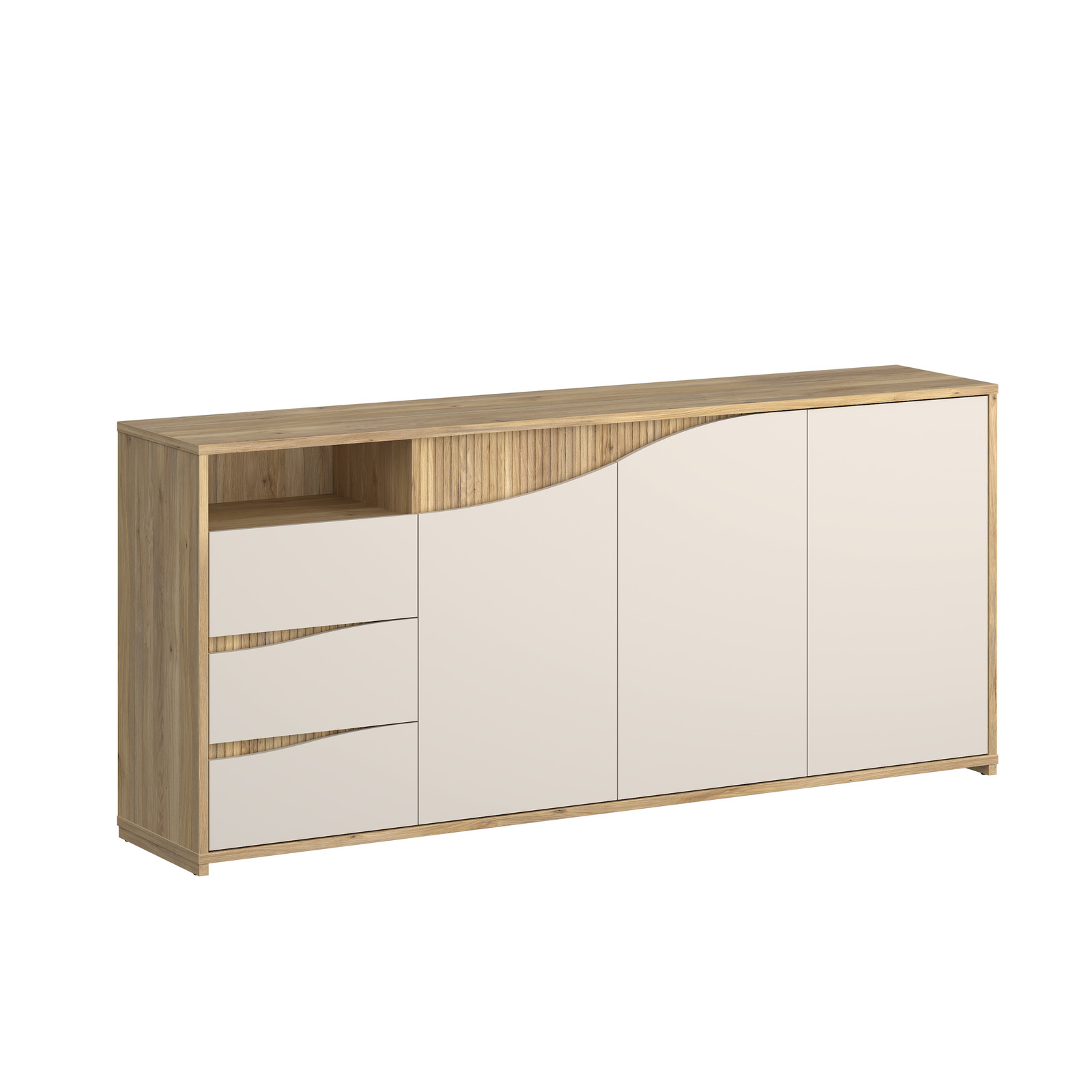 Szeroki mebel do przechowywania
