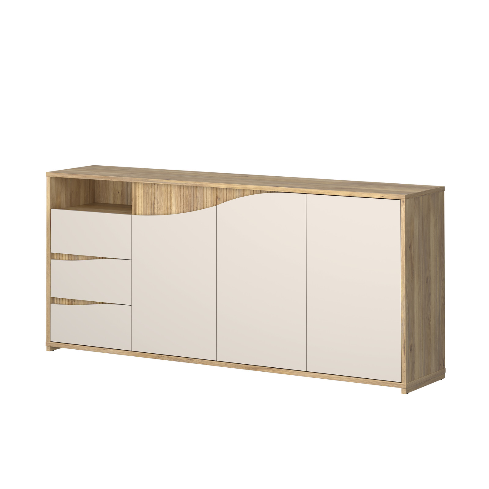 Szeroki mebel do przechowywania